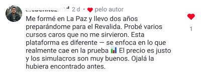 Depoimento de @alebenitez.md